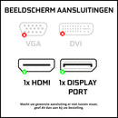 ScreenON - Gaming Set - K4 - Ryzen 3 - 512GB SSD - AMD Radeon RX Vega 8 - (GamePC + 27 Inch Monitor + Toetsenbord + Muis) + WiFi & Bluetooth