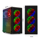 ScreenON - Game Computer / Gaming PC - Ryzen 5 - 512GB SSD - 16GB RAM - RTX 3050 - Game PC TX88793 - Windows 11