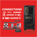 ScreenON - Game Computer / Gaming PC - Ryzen 3 - 512GB SSD - 16GB RAM - Radeon RX Vega 8 - Game PC TX86535 - Windows 11