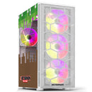 ScreenON - Minecraft Gaming PC White - Ryzen 3 - 16GB RAM - 500GB SSD - Windows 11 Pro + WiFi & Bluetooth!