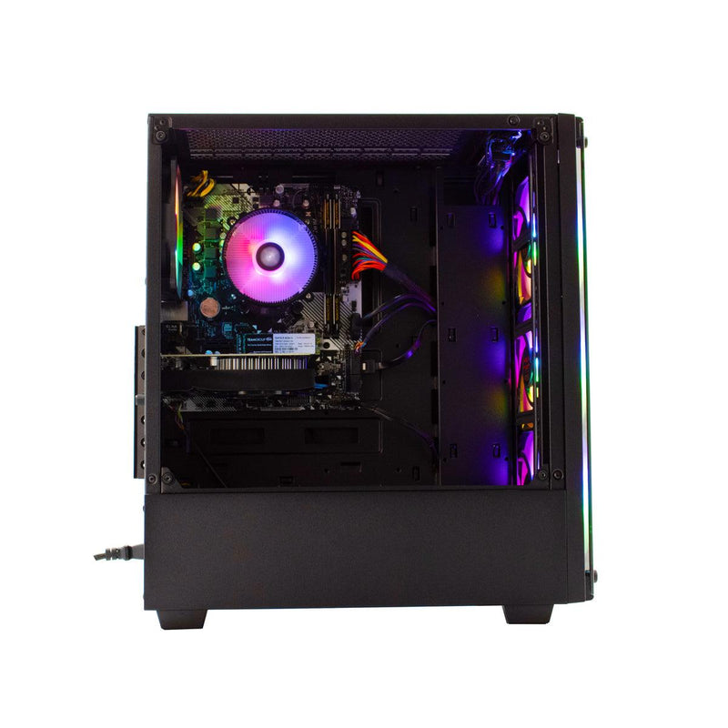 AMD Ryzen 5 3600 Allround Game Computer / Gaming PC - GeForce GTX 1050 Ti 4GB - 16GB RAM - 240GB SSD - 1TB HDD - ScreenOn