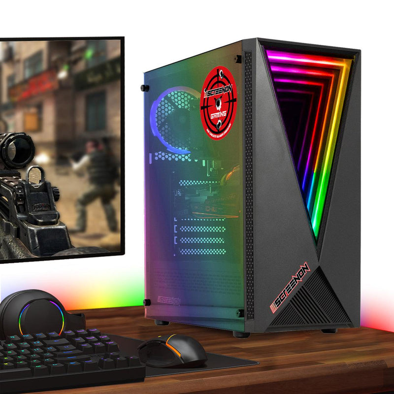 Basic Gaming PC (Ryzen 5, 16 GB DDR4 werkgeheugen, GTX 1660, 480GB SSD) - ScreenOn
