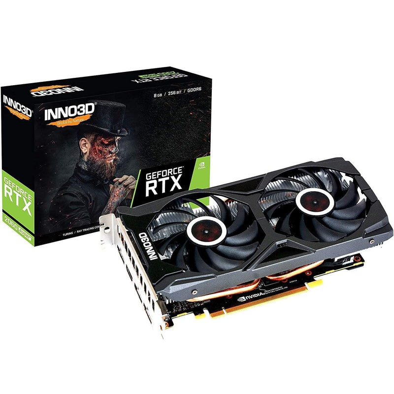 Inno3D GeForce RTX 2060 Super Twin X2 OC - 8GB GDDR6 - Videokaart - ScreenOn