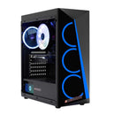ScreenON - AMD Ryzen 5 3600 Allround Game Computer V.2 / Gaming PC - GeForce GTX 1050 Ti 4GB - 16GB RAM - 240GB SSD - 1TB HDD - Windows 10P - Blue - ScreenOn
