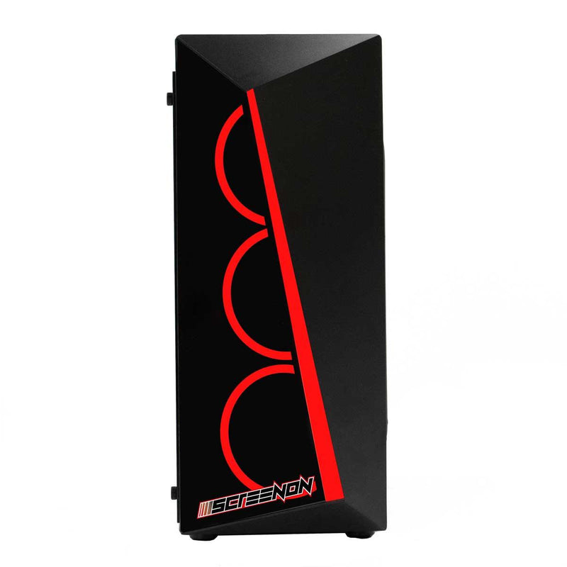 ScreenON - AMD Ryzen 5 3600 Allround Game Computer V.2 / Gaming PC - GeForce GTX 1050 Ti 4GB - 16GB RAM - 240GB SSD - 1TB HDD - Windows 10P - ScreenOn