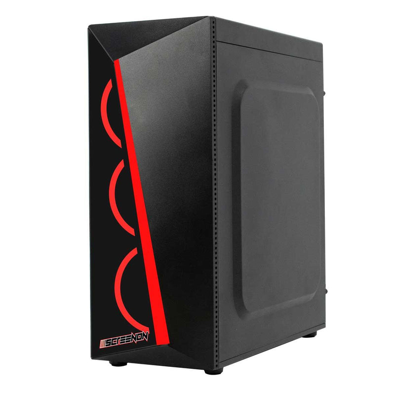 ScreenON - AMD Ryzen 5 3600 Allround Game Computer V.2 / Gaming PC - GeForce GTX 1050 Ti 4GB - 16GB RAM - 240GB SSD - 1TB HDD - Windows 10P - ScreenOn