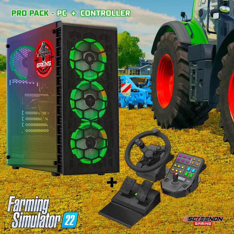 Comb Simulator Screenon - simulador de agricultura 22 - gamepc - comb.v21fs22 - ryzen