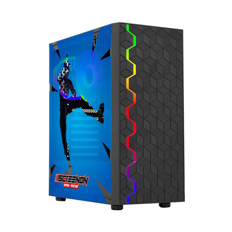 ScreenON - Fortnite Edition Gaming Set - X103154 - V1, V2 & V3 (GamePC.X103154 + 24 Inch Monitor + Toetsenbord + Muis + Controller + incl. €20 Steam tegoed) - ScreenOn