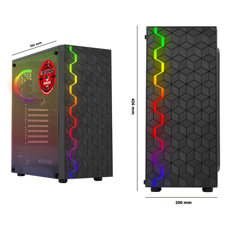 ScreenON - Fortnite Edition Gaming Set - X103154 - V1, V2 & V3 (GamePC.X103154 + 24 Inch Monitor + Toetsenbord + Muis + Controller + incl. €20 Steam tegoed) - ScreenOn