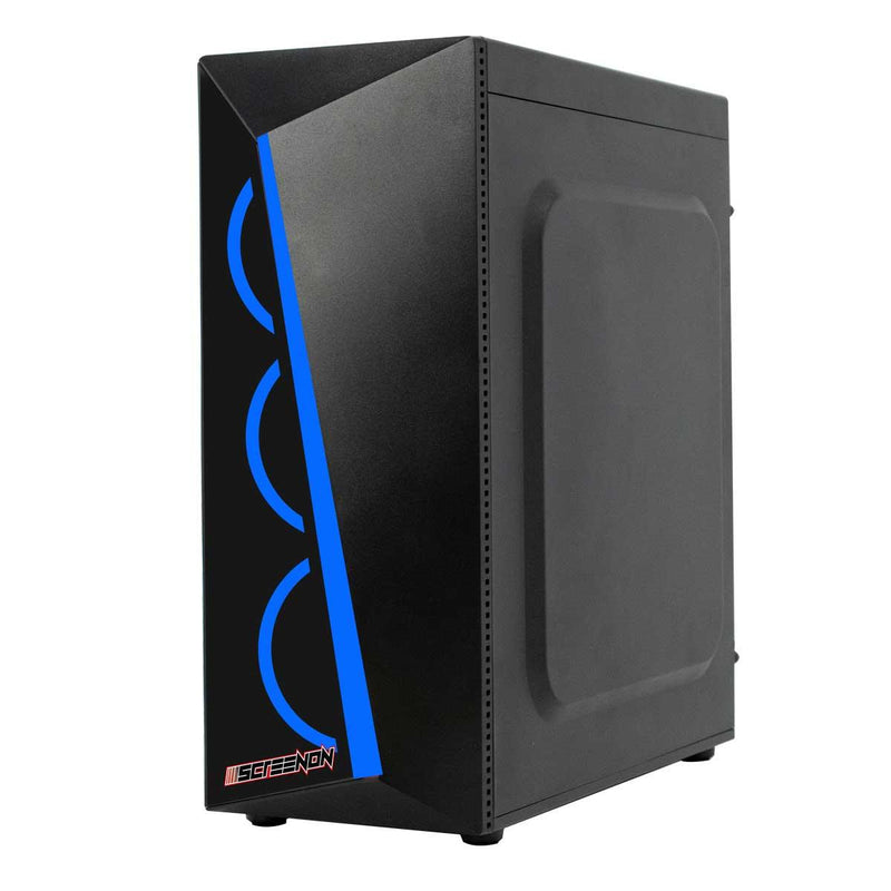 ScreenON  – Night Shark - Ryzen 5 3600 - 240GB M.2 SSD + 1TB HDD - GTX 1050Ti – GamePC.V31229 - WiFi - ScreenOn