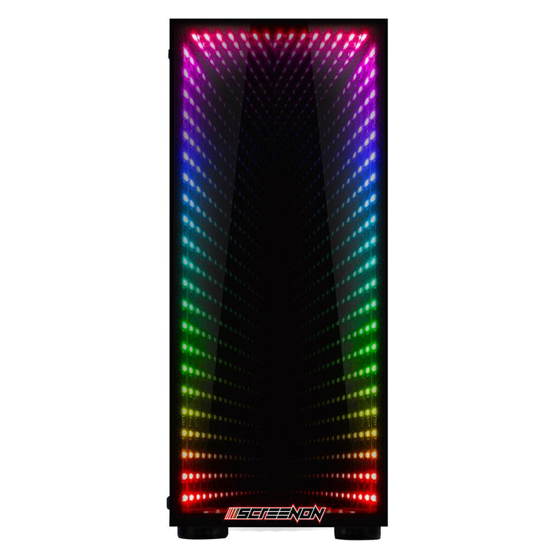 ScreenON - Racing Gaming Set + AMG Flag - F3536527 - (GamePC.F15065 + 27 Inch Monitor + Toetsenbord + Muis + Controller + Gratis AMG Flag) - ScreenOn