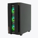 ScreenON - Racing Gaming Set + Ferrari Flag - F5215024 - (GamePC.F12050 + 24 Inch Monitor + Toetsenbord + Muis + Controller + Gratis Ferrari Flag) - ScreenOn