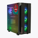 ScreenON - Racing Gaming Set + Ferrari Flag - F5325027 - (GamePC.F13050 + 27 Inch Monitor + Toetsenbord + Muis + Controller + Gratis Ferrari Flag) - ScreenOn