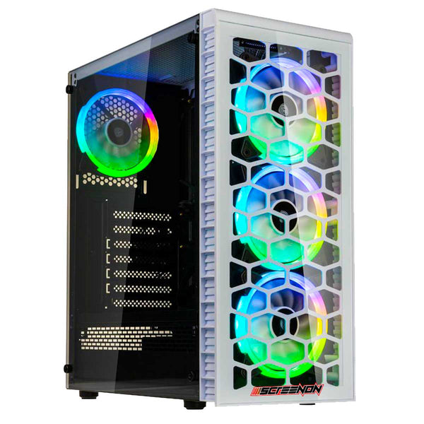 PC básico para jogos (Ryzen 5, 16 GB DDR4 Memory, GTX 1660, 480 GB SSD)