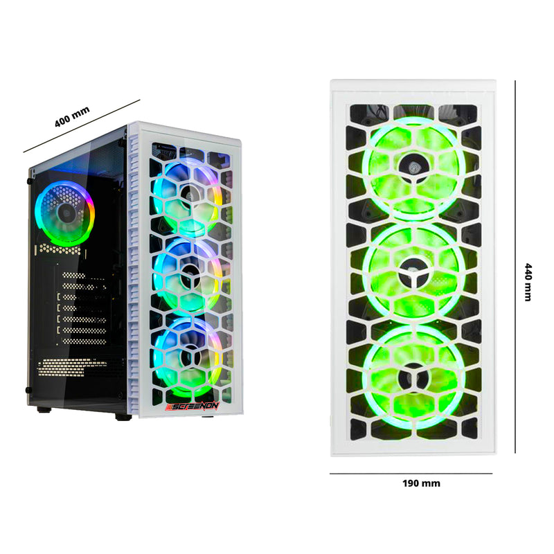 ScreenON - Gaming Set - S24-TX88293 (24" Monitor + Toetsenbord + Muis)